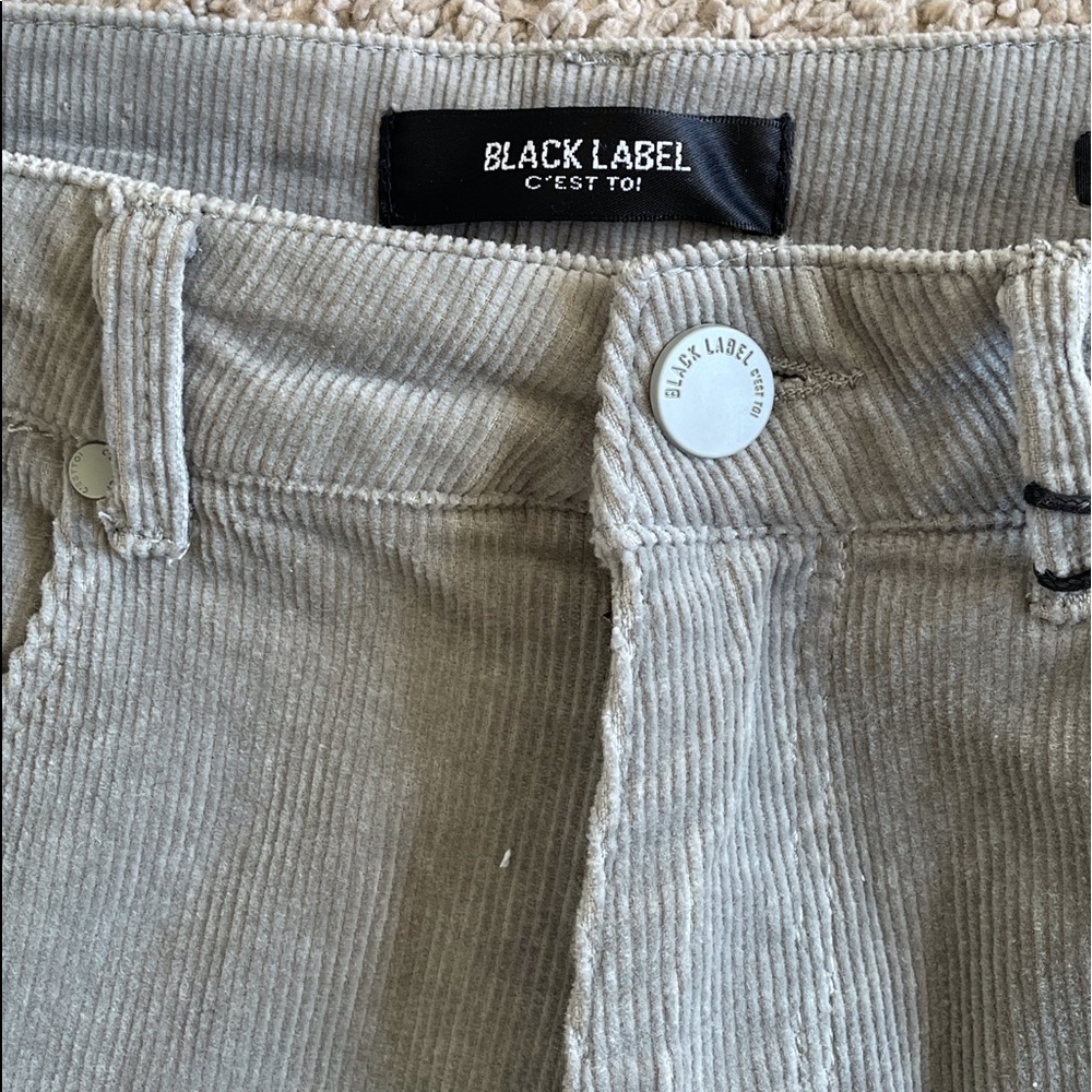 NWT Green Corduroy Straight leg Pants!